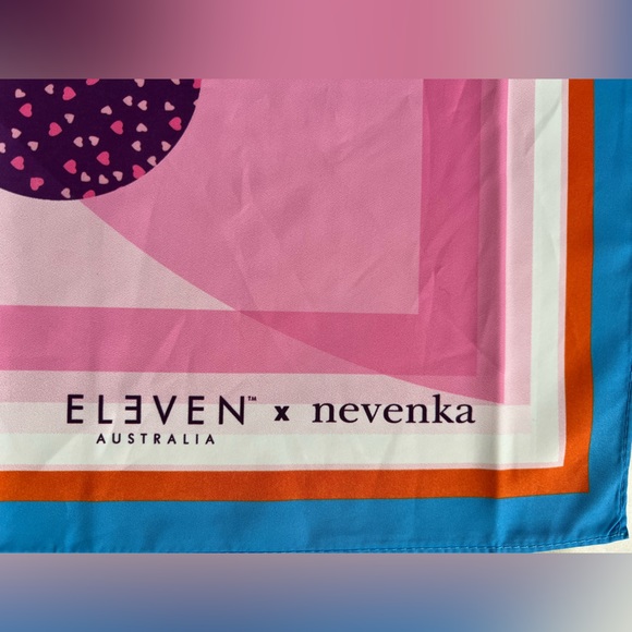 ELEVEN + Nevenka Australia Limited Edition Scarf | 27” Square NWOT - Picture 5 of 16